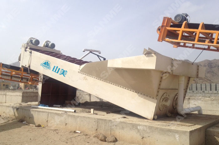 XL系列螺旋洗砂機、XLW系列洗石機