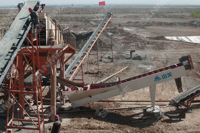 XL系列螺旋洗砂機、XLW系列洗石機