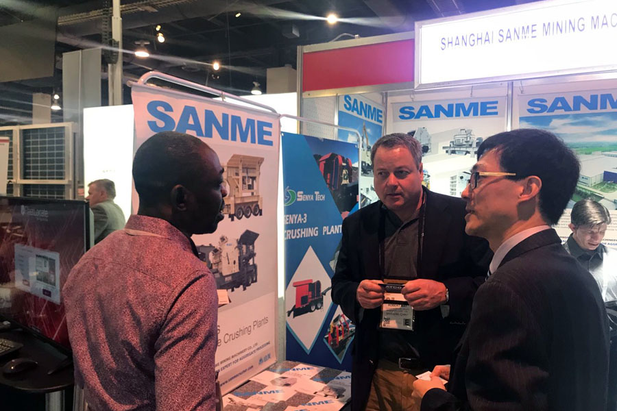 疫情擋不住走出去的腳步，山美股份亮相美國工程機械博覽會(CONEXPO-CON/AGG)向世界展示產(chǎn)品及服務(wù)