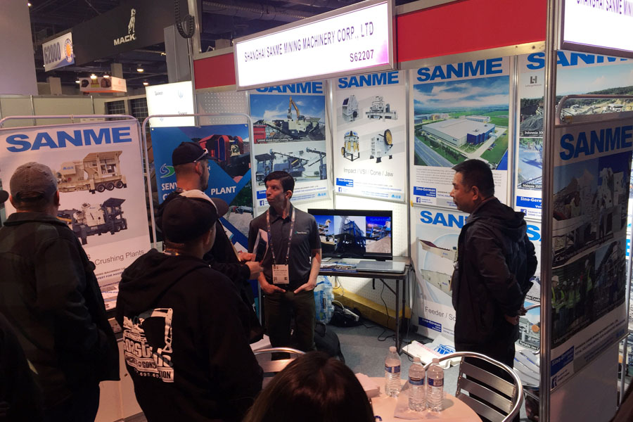 疫情擋不住走出去的腳步，山美股份亮相美國工程機械博覽會(CONEXPO-CON/AGG)向世界展示產(chǎn)品及服務(wù)