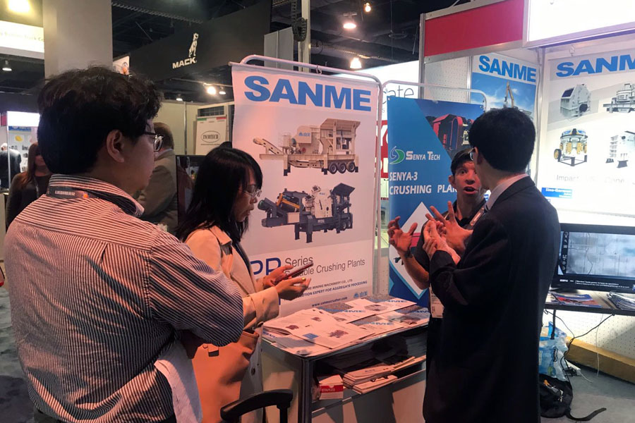疫情擋不住走出去的腳步，山美股份亮相美國工程機械博覽會(CONEXPO-CON/AGG)向世界展示產(chǎn)品及服務(wù)