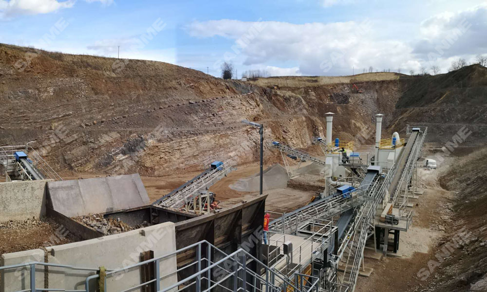 疫情擋不住中國產(chǎn)品走向歐洲 山美股份提供成套設(shè)備的骨料生產(chǎn)線調(diào)試投產(chǎn)，產(chǎn)量超預(yù)期！