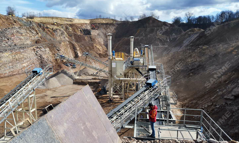 疫情擋不住中國產(chǎn)品走向歐洲 山美股份提供成套設(shè)備的骨料生產(chǎn)線調(diào)試投產(chǎn)，產(chǎn)量超預(yù)期！