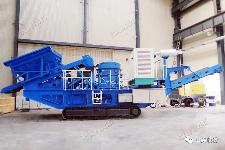 上海山美股份｜深耕履帶移動式破碎篩分市場，為客戶締造卓越價值