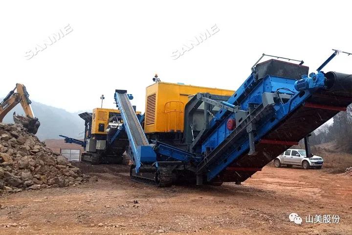 上海山美股份｜深耕履帶移動式破碎篩分市場，為客戶締造卓越價值
