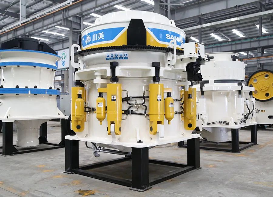 SMS系列多缸液壓圓錐破碎機，精品骨料生產(chǎn)線的理想選擇