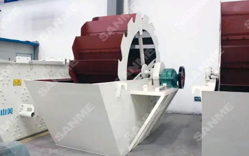 高效輪式洗砂機(jī)，洗凈度高，產(chǎn)量大！