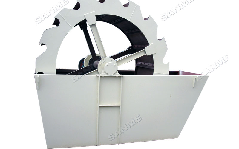 高效輪式洗砂機(jī)，洗凈度高，產(chǎn)量大！