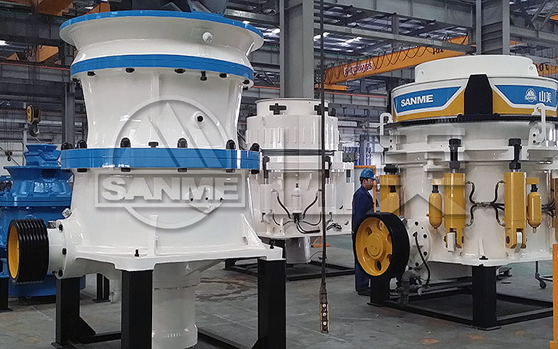 山美年產(chǎn)1000萬噸大型高性能液壓圓錐破碎機輔助骨料生產(chǎn)線??！