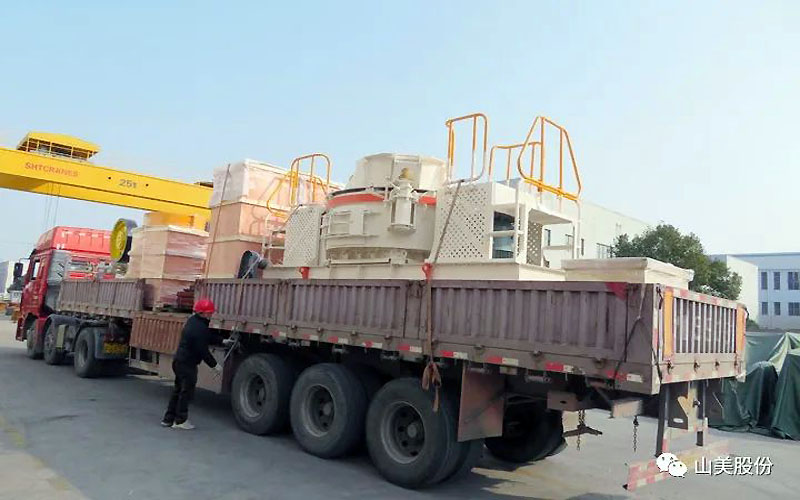 發(fā)貨季|上海山美股份高性能破碎篩分裝備助力海外多個砂石項目建設(shè)