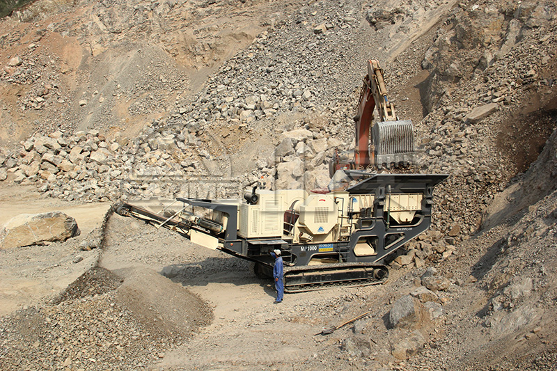 履帶式顎式移動破碎站專破堅(jiān)硬、強(qiáng)磨蝕性物料