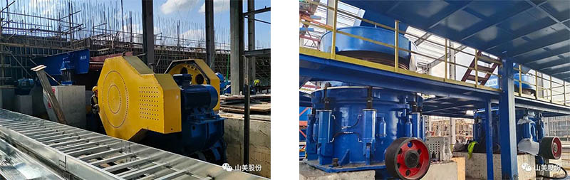 EPC項(xiàng)目進(jìn)展|海南時處理1000噸鐵尾礦綜合利用項(xiàng)目完成主機(jī)設(shè)備安裝