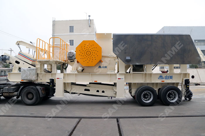 一臺(tái)移動(dòng)式破碎機(jī)可以實(shí)現(xiàn)建筑垃圾的“變廢為寶”，多方共贏。