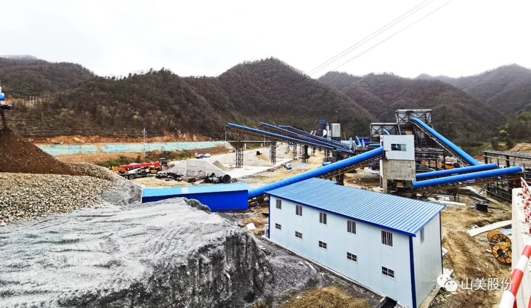 助力國家基礎(chǔ)建設(shè)|山美成套砂石裝備服務于天水曲溪城鄉(xiāng)供水工程