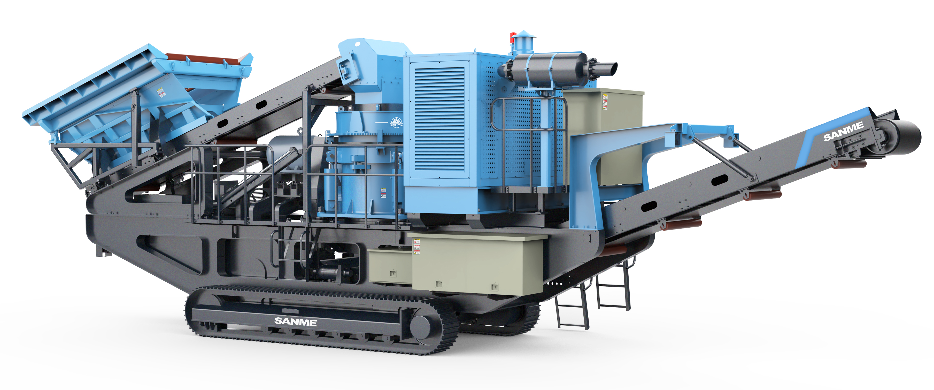 履帶式移動(dòng)破碎站5種驅(qū)動(dòng)方式怎么選？