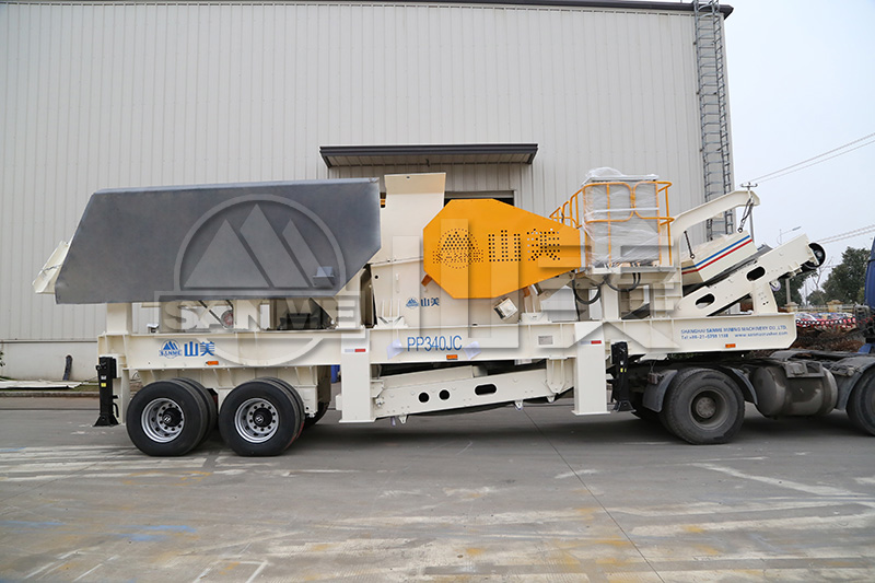 為什么說顎式移動破碎機，破碎大理石，碎料效果更好