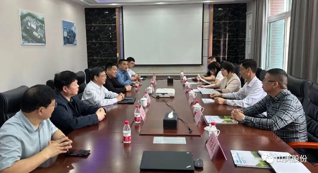 聚焦 | 熱烈歡迎中國砂石協(xié)會(huì)胡會(huì)長一行蒞臨上海山美股份鄭州基地指導(dǎo)交流！