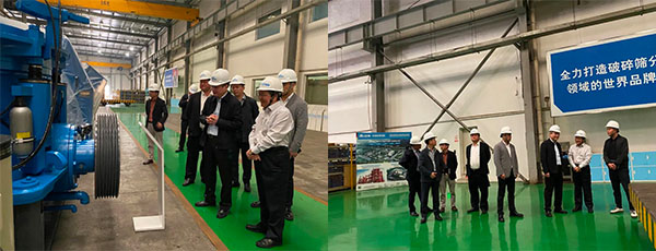 奉賢區(qū)人大常委會(huì)黨組書記、主任張培榮一行蒞臨上海山美股份開展“優(yōu)環(huán)境、穩(wěn)經(jīng)濟(jì)”大走訪大調(diào)研