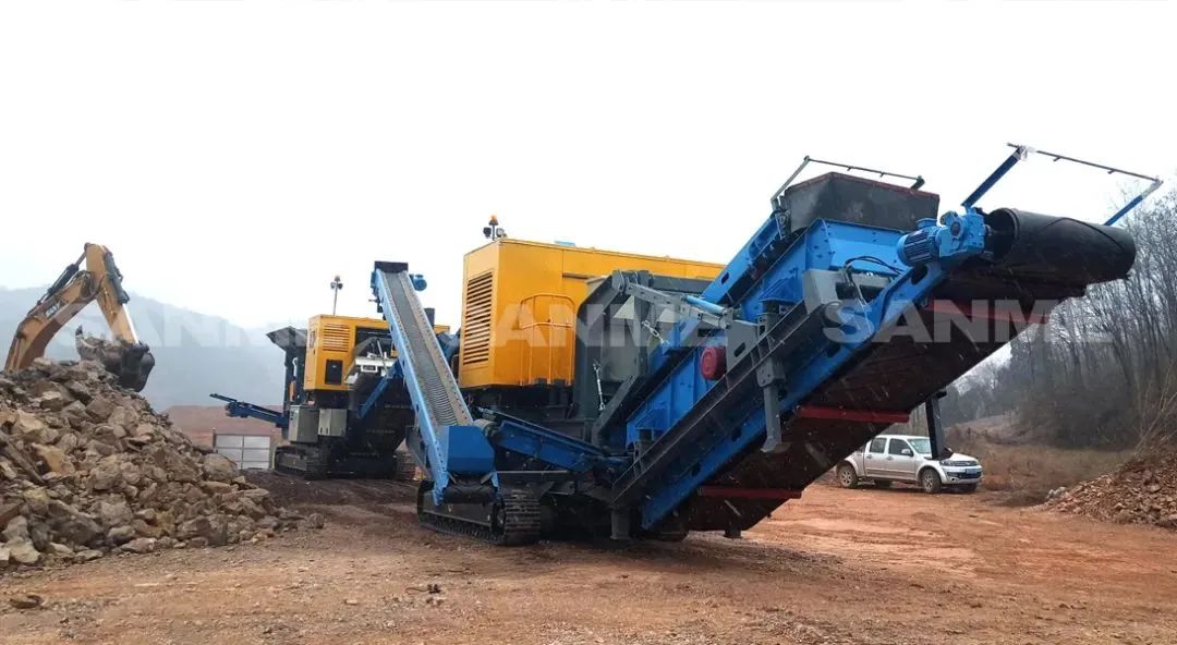 時產(chǎn)值近600萬！山美移動式破碎篩分一體站助力江蘇高碳鉻鐵礦破碎項目建設(shè)