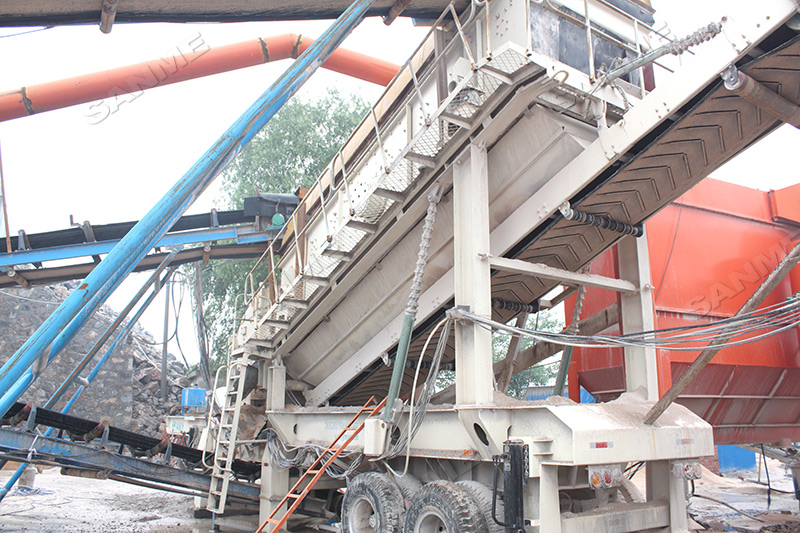 移動(dòng)式制砂機(jī) 移動(dòng)式制砂機(jī)